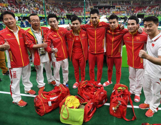 中国男子体操团