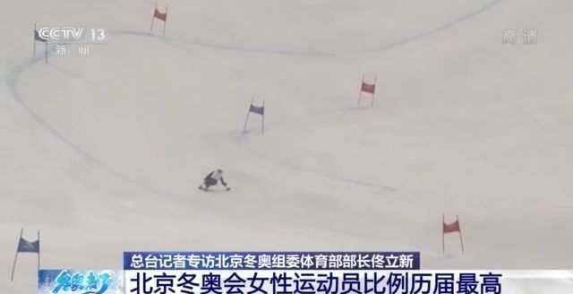 北京冬奥会女性参赛比例历届最高——45.2%