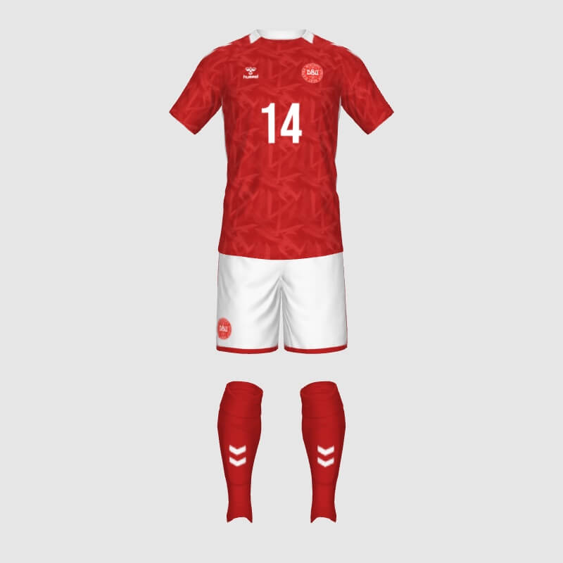 丹麦队2022世界杯主场球衣