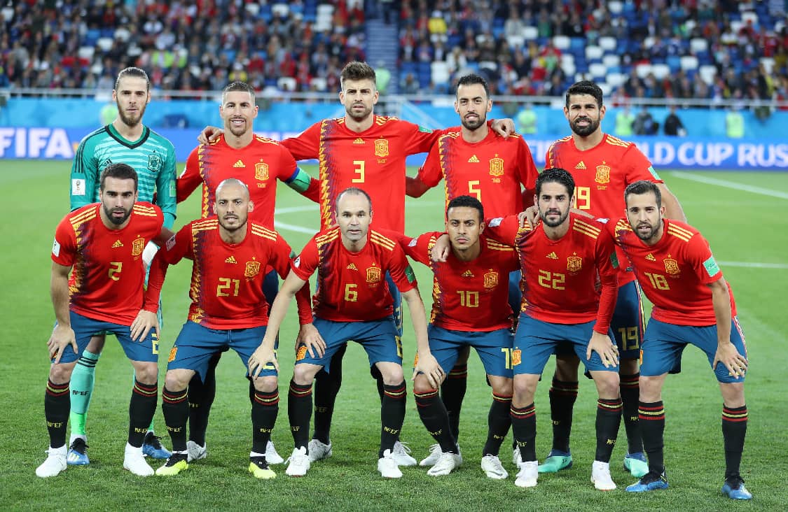 西班牙足球国家队名单阵容