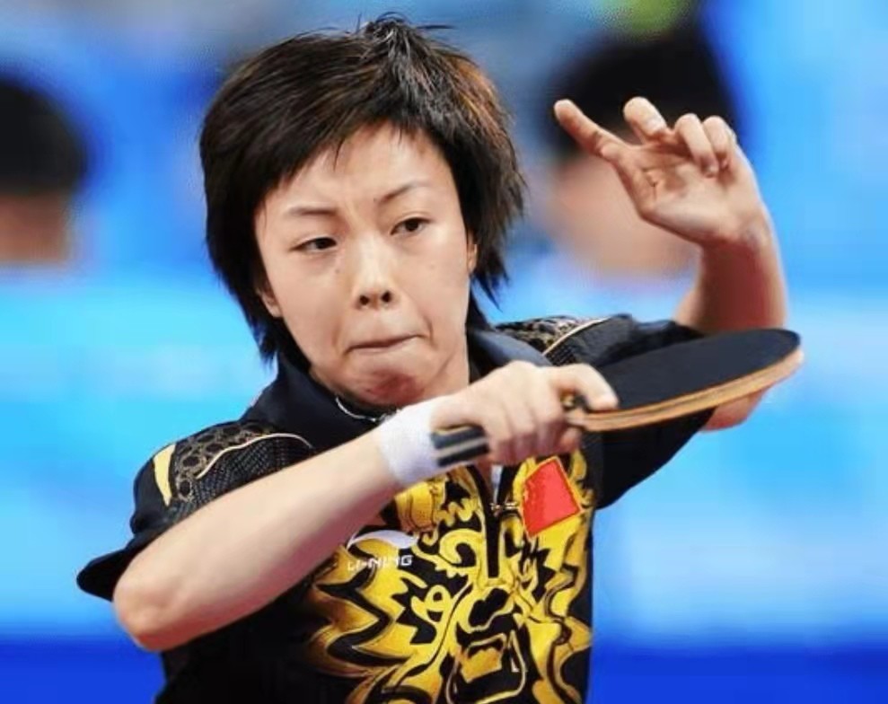 第十届南京全运会（2005）女子乒乓球冠军：张怡宁