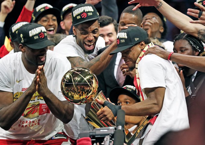 NBA2019年总冠军，猛龙夺得队史首冠