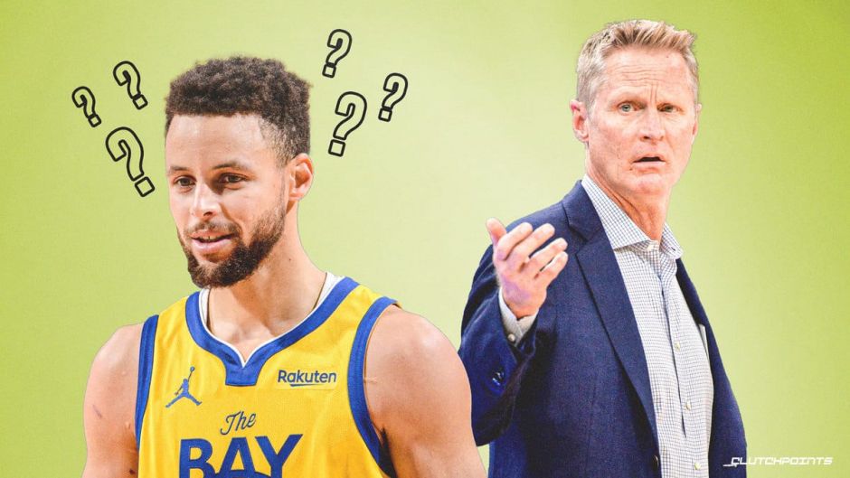 勇士队的斯蒂芬·库里（Stephen Curry）对史蒂夫·科尔（Steve Kerr）改变他的子模式表示不满