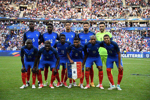 2018年世界杯冠军法国阵容名单